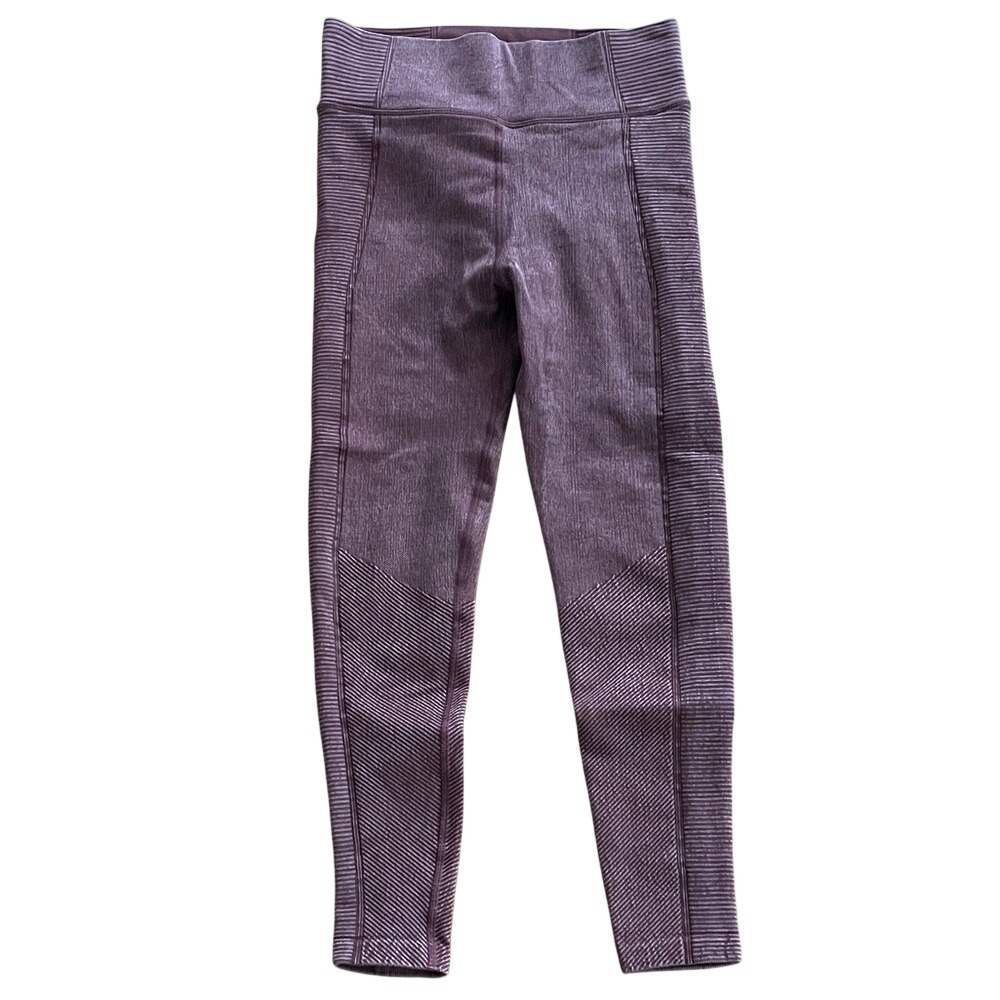 Offline by Aerie‎ Wine Ribbed Crop Leggings XS
